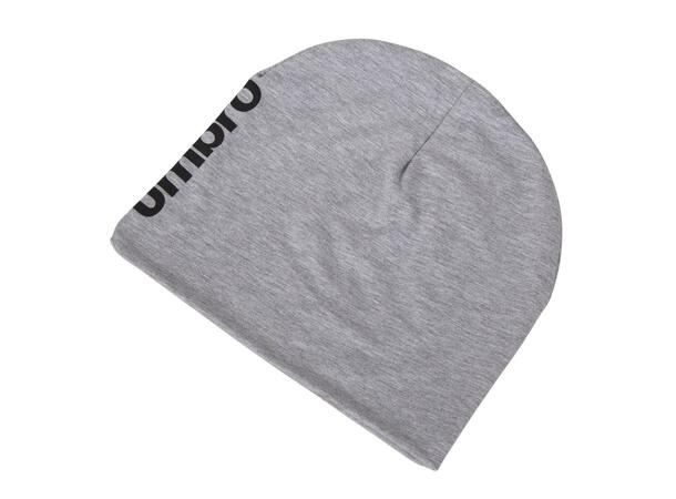 UMBRO Core Cotton Beanie Lys grå OS Lue i behagelig bomullsblanding 